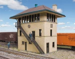 Walthers Cornerstone Ho Scale Building/structure Kit Atsf Interlocking Tower. Fixed Price $23.99.