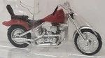 Busch New Motorcycle/chopper In Red With Black Seat & Chrome Rims. Fixed Price $19.99.