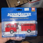 Walthers Scenemaster (ho) 949-13800 Heavy Duty Fire Truck Nib. Fixed Price $25.00.
