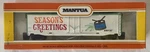 Ho Scale Mantua Seasons Greetings MMP707 50 Plug Door Box Car Original. Fixed Price $14.95.
