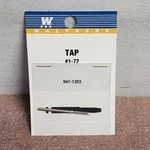 Tap 1-72 Walthers 947-1303 For Cutting Accurate Screw Threads. Fixed Price $6.50.