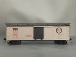 Train Miniature - Frisco Fast Freight 40' Wood Box Car + Wgt # 127608 W/kadees. Fixed Price $7.79.