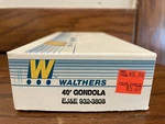 Walthers Ho Scale 932-3808 Ej&e 40' Gondola Unassembled 30685. Fixed Price $22.50.