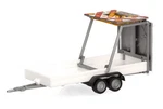 Herpa 2-AXLE Road Safety Trailer 1/87 HER052368-004. Fixed Price $16.57.