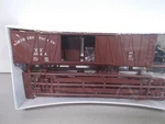 Walthers # 932-5853 Northern Pacific 50' Auto Box Car 4749 Kit Ho Scale. Fixed Price $14.00.