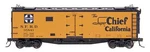 Intermountain Ho 46101-30 Super Chief Sf Refrigerator Car Strait Line Map #35893. Fixed Price $38.95.