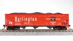 Broadway Limited 7380 Scale Cbq Aar 70-TON Triple Hopper #170350. Fixed Price $27.69.