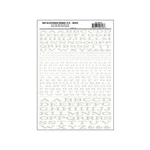 Woodland Scenics Dry Transfer Alphabet & Numbers Extended Railroad Roman MG716. Fixed Price $9.11.