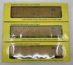 Ho Lot Of 3 Eel River Models Union Pacific 62 Pc&f Boxcars Set Up. Fixed Price $60.00.