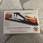 Bachmann Ho Union Pacific Crane Car & Boom Tender Mint Orig Box #1437 Mib. Fixed Price $26.99.