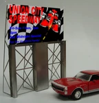 Union City Speedway Animated Neon O-scale Sign- Lights, Flashes & More! Super!. Fixed Price $40.99.