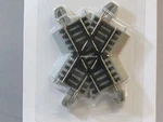 Bachmann E-z Track Ho 60 Crossing Nickel Silver Gray Roadbed BAC44542 New. Fixed Price $14.84.