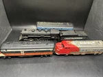 Ho Scale Locomotive Lot Marx Bachmann Tyco F7 Steam Unit New Haven Santa Fe. Fixed Price $29.99.