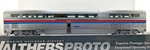 Ho Walthers Proto 920-13332 85' Budd Hi-level Diner Amtrak Phase. Fixed Price $149.99.