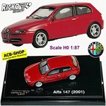 Alfa Romeo 147 Hatchback 3-DOOR 2000-04 Red 1:87 Ricko 38811. Fixed Price $17.85.
