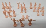 Bachmann Plasticville Ho Scale Figures People Figurines Unpainted - Lot Of 26. Fixed Price $14.99.