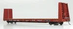 Ho National Steel Bulkhead Flatcar: Cn - Mineral Brown: Single. Fixed Price $39.95.