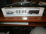 M Rklin Ho #46822 Drg Gondola With Coal Load & Truck Trailer Original Box. Fixed Price $39.00.