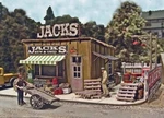 Bar Mills (ho-scale) #0542 Jack's Backyard Laser Cut Wood Kit Nib. Fixed Price $54.95.