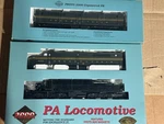 Proto 2000 Prr Ho Pa Diesel Loco Set; "a" 21667 #5755A; "b" 21669 #5756B. Fixed Price $117.99.