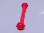 Rivarossi And Ahm Drive Shaft For Steam Loco's Genoa Reno Bowker, Red In Color. Fixed Price $13.99.