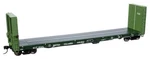 Walthers Proto Ho Scale 50' Bulkhead Flatcar British Columbia 920-104343. Fixed Price $42.05.