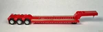 Ho 1:87 Logistics 488 Heavy Equipment Semi Trailer Only Red 3-AXLE. Fixed Price $17.95.