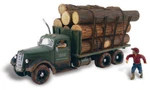 Woodland Scenics Ho Scale Truck & Person Tim Burr Logging AS5553. Fixed Price $33.02.