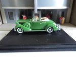 Oxford 1936 Buick Special Convertible Green 1/87 Ho Diecast Car Gm. Fixed Price $19.95.