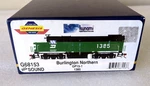 Athearn Genesis G68153 GP15-1 Burlington Northern Ho Locomotive 1385 Dcc + Sound. Fixed Price $249.00.