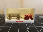 Wiking 8930131 Tractor And Wagon - 1:87/HO. Fixed Price $12.34.