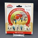 Model Power Ho 1:87 Scale Station Service Crew #5709 Nip. Fixed Price $7.95.