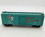 Athearn Ho Scale Great Northern Railway 40FT Boxcar #27023 Steel & Wood Model 6". Fixed Price $39.99.