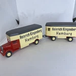 Wiking Ho 1/87 Mercedes-benz 2500 Moving Truck "heinrich Klingenberg" Mpn 845. Fixed Price $14.95.