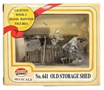 Model Power Ho Scale No. 641 Old Storage Shed Railroad Scene (does Not Light Up). Fixed Price $12.50.