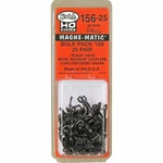 Ho Scale Kadee #156-25 Whisker Metal Couplers Long (25/64") Centerset (25). Fixed Price $62.21.